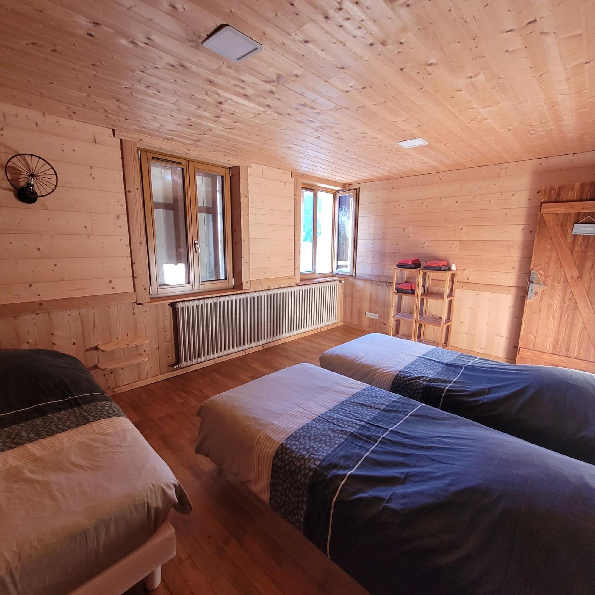 Chalet Des Cyclistes La Bresse Luaran gambar